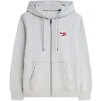 Tommy Hilfiger Sweatjakke lysegrå