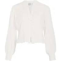 ROUGE EDIT Bluse hvid
