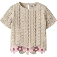 Name it Bluser & t-shirts greige / lyserød