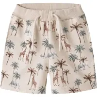 Name it Sweatshorts - NmmHenry - Peyote Melange m. Palmer - - 6 år (116) - Shorts