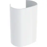 Geberit Halvsøjle ONE 7,8x20x6,5cm hvid