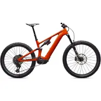 Specialized Turbo Levo 4 Comp - Gloss Orange Tint Over Silver Dust / Dark Navy - S4 - Cykel
