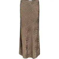 Object Satin- Midinederdel