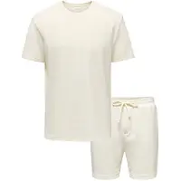Only & Sons Joggingdragt 'ONSTREY' creme
