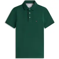 Tommy Hilfiger Bluser & t-shirts '1985 Slim Fit' mørkegrøn