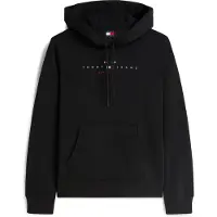 Tommy Hilfiger Sweatshirt 'Logo Boxy' rød / sort / hvid