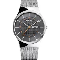 Bering Dameur 12939-077 Classic Grå/Stål Ø39 mm