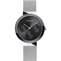 Bering Dameur 35036-002 Sort/Stål Ø36 mm