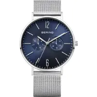 Bering Herreur 14240-003 Classic Blå/Stål Ø40 mm