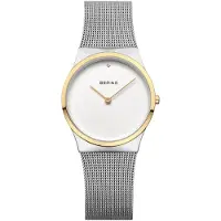 Bering Dameur 12130-014 Classic Hvid/Stål Ø30 mm