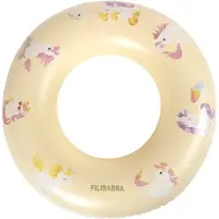 Filibabba Badering - Alfie - 40 cm - Unicorn Shores - Gul - - OneSize - Badering