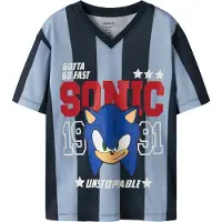 Name it Shirts 'Sonic the Hedgehog' blå / navy / lyseblå / rød