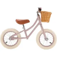 Banwood Løbecykel - First Go! - 3-5 År - Dusty Pink - - OneSize - Løbecykel
