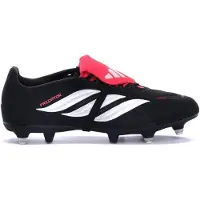 Adidas Predator League Fold-over Tongue SG Immortal DNA - Sort/Hvid/Rød - Soft Ground (SG), størrelse 42