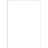 Herma 58101, Hvid, Selvklæbende printeretiket, Udstanset etiket, A4, Polyethylen, Laser