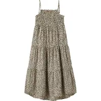 Name it Kjole - NkfVinaya - Turtledove/Leopard - - 9 år (134) - Kjole