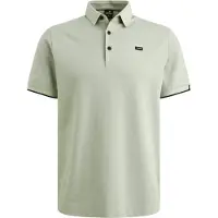 Vanguard Piqué Poloshirt Aqua Gray Grøn måle