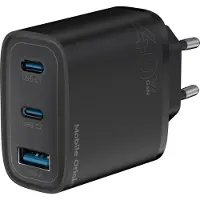 Mobile Origin GaN 40W Wall Charger MO13 - black - 1 USB-A + 2 USB-C