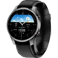 INF Smartwatch med blodiltnings- og blodtryksmåler Black