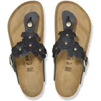 Birkenstock Klipklappere 'Gizeh' sort