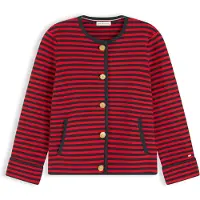 Tommy Hilfiger Cardigan natblå / rød