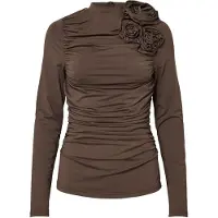 Y.A.S Shirts 'YASDona' choko