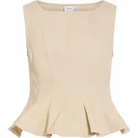 Vila Bluse 'VIChia' beige