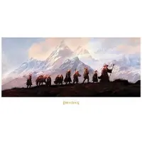 Weta Workshop Lord Of The Rings The Fellowship Of The Ring 20th Anniversary 59x30 Cm Kunsttryk