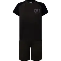 JBS - CR7 Nattøj - CR7 - Sort/Grøn - - 12 år (152) - Nattøj 2-delt