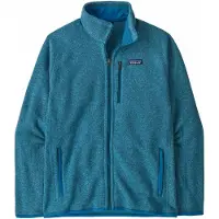Patagonia - Fleece - M's Better Sweater Jkt Aquatic Blue til UnisexUld - Størrelse M - Blå