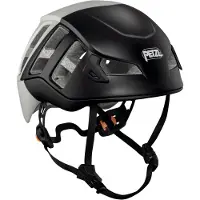 Petzl - Klatrehjelme - Meteor Black/Grey til UnisexUld - Størrelse S/M - Hvid