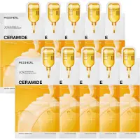 Mediheal Ceramide Essential Sheet Mask Fugtsprre 10 stk. 90% Ceramide & 4X Ceramide Liposome Technology til intens hydrering og styrkelse af bar