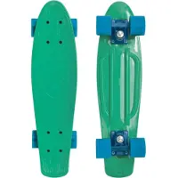 Schildkröt Funsports SCHILDKRÖT retro skateboard Native Green forstærket polypropylen (PP), dæk 560 x 140 mm, 1 stk (510701)
