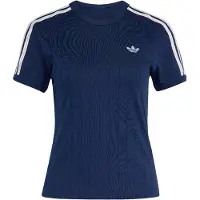 Adidas Originals Pinstripe Slim T-shirt Med Korte ærmer