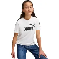 Puma ESS No. 1 Logo Tee Youth, Age, White, 11-12Y