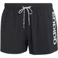 Adidas Logo Stretchy Knit 3 Inch Badeshorts, størrelse XX-Large