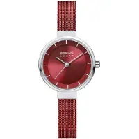 Bering Dameur 14627-303 Solar Rød/Stål Ø27 mm