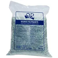 Productos Qp Filterglas 20kg 0.6-1.2mm