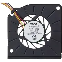 SEPA HY45T05A-830 Radial ventilator 5 V/DC 2.3 m³/h (L x B x H) 45 x 45 x 5 mm