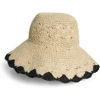Pieces Hat 'PCKYDIA' brun