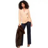 Lipsy Bluse guld