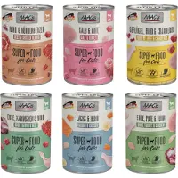 Mac'S MAC´s Cat Prøvemix - Økonomipakke: 24 x 400 g Mix (6 varianter )