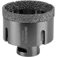 Graphite Grąžtas Grafitas DEIMANTINĖ SKULĖ 65 MM X M14 55H314 GRAFITAS
