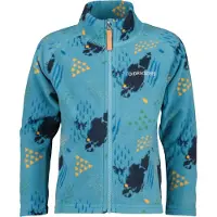 Didriksons Monte PR, fleecejakke, junior, grundsund blue