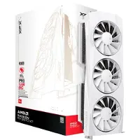 XFX Radeon RX 9070 XT Quicksilver White - 16GB GDDR6 RAM - Grafikkort