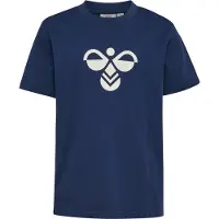 Hummel Funktionsskjorte ensian / hvid