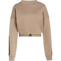 Adidas Hyperglam 3 Stripes Cropped Crewneck Sweatshirt