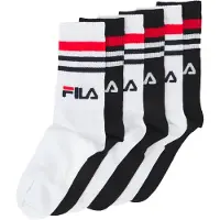 FILA Sportssokker rød / sort / hvid