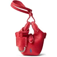 Ralph Lauren Polo Ralph Laurentil kvinder. 427P17791003 Skinnende trommetaske (OSFA), Rød, Casual, Læder