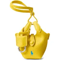 Ralph Lauren Polo Ralph Laurentil kvinder. 427P17791002 Charm Skinnende tromme gul (OSFA), Casual, Læder